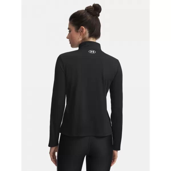  Ženski sweatshirt UNDER ARMOUR UA TECH WM TAPE HALF ZIP 6005100-004 CRNA 