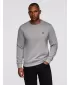 Muški sweatshirt OMBRE OM-SSNZ-0243 SIVA