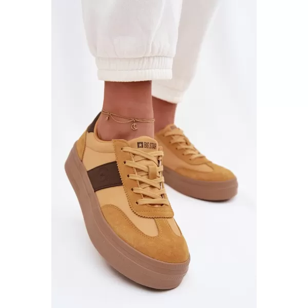  Ženske tenisice BIG STAR TT274166 YELLOW Big Star Shoes 