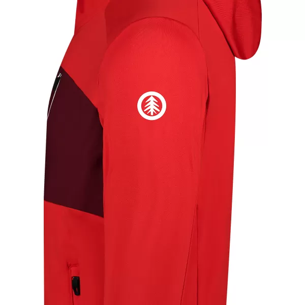  Muški powerfleece duks NORDBLANC BRACKEN NBWFM8286 CRVENA 