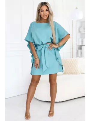 Haljina NUMOCO 287-40 PASTELNO TIRKIZNA