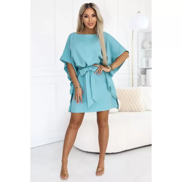  Haljina NUMOCO 287-40 PASTELNO TIRKIZNA 
