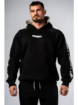 Hoodie HERO 300 BLACK Nebbia