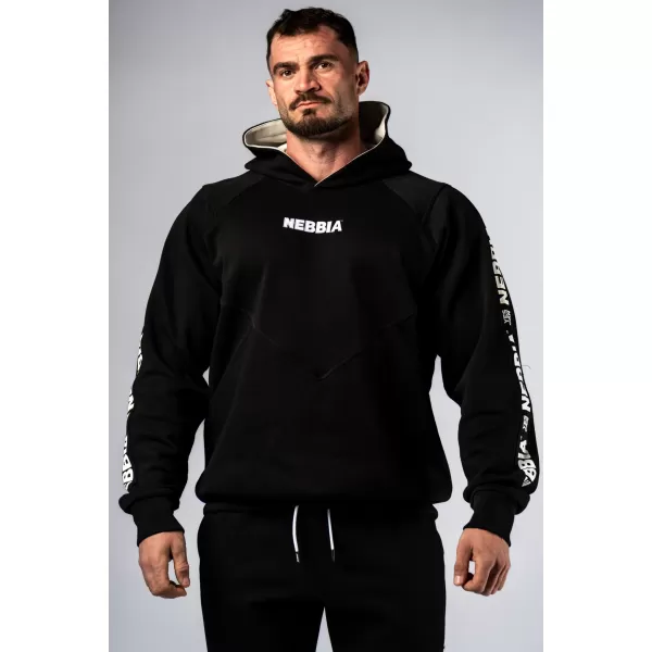  Hoodie HERO 300 BLACK Nebbia 