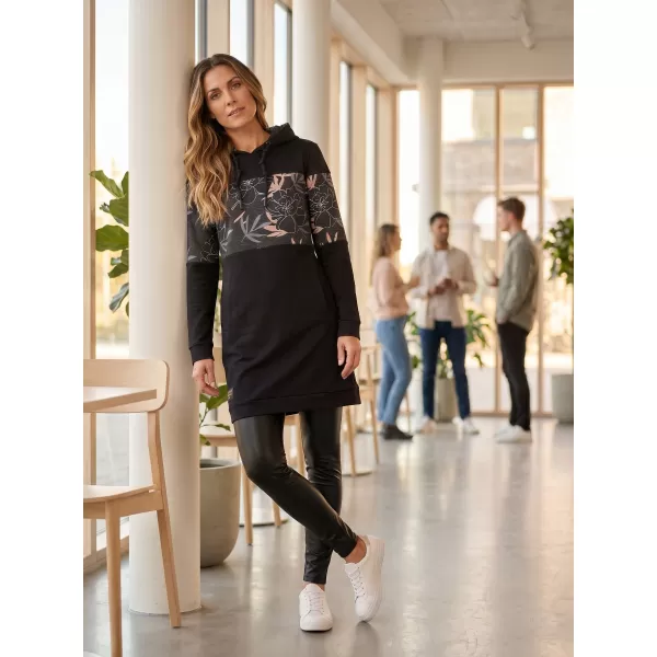  Ženski sweatshirt ALTISPORT HETHER CRNA 