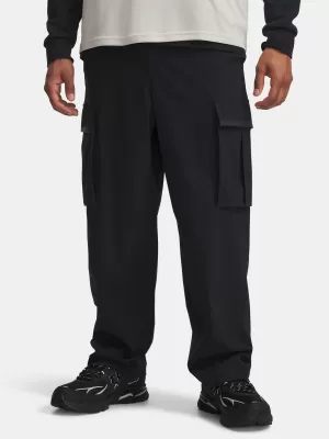 Muške sportske hlače UNDER ARMOUR UNSTPBLE TXTR WOVEN CARGO 6003862-001 CRNA