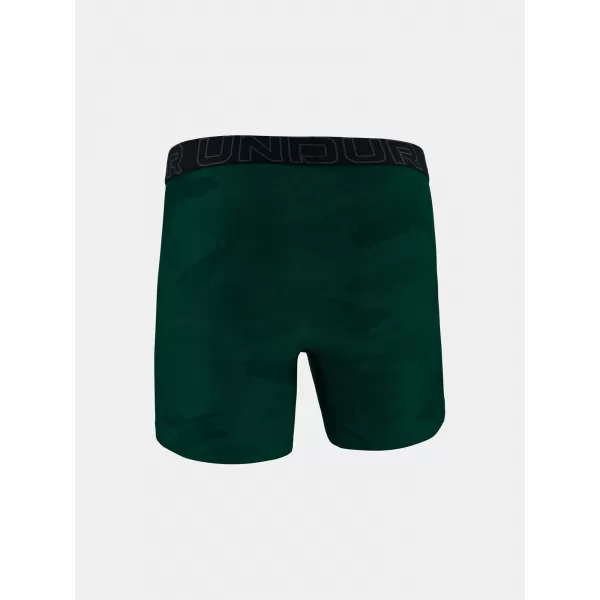  Muške bokserice UNDER ARMOUR UA PERFORMANCE TECH - PRINT 6IN - 1PK 1383875-338 ZELENA 