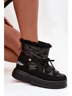 Ženske zimske čizme LEE COOPER LCJ-25-3-3814 CRNA