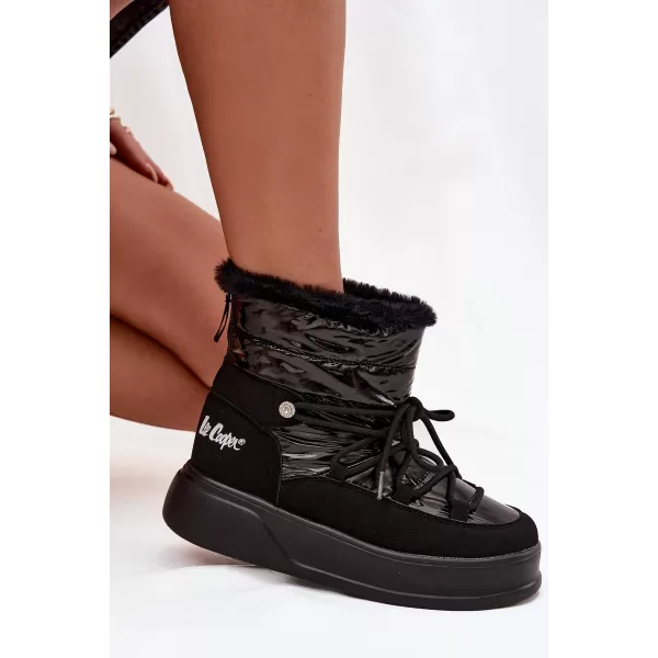  Ženske zimske čizme LEE COOPER LCJ-25-3-3814 CRNA 