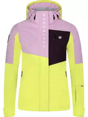 Ženska skijaška jakna NORDBLANC LILT NBWJL8302 JANTAR
