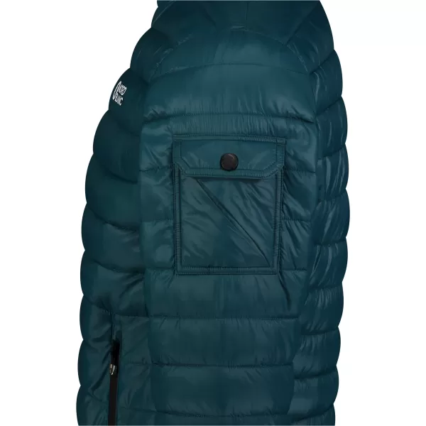  Muška prošivena jakna NORDBLANC BURROW NBWJM8261 TAMNO ZELENA 