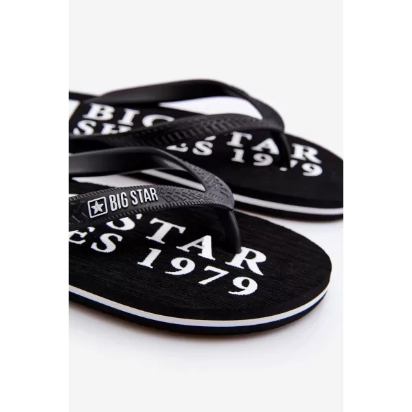  Muške japanke BIG STAR LL174444 BLACK Big Star Shoes 