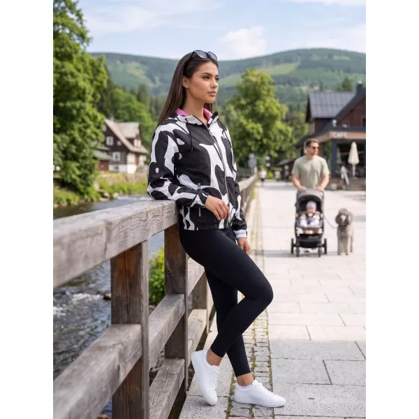  Ženska jakna ALTISPORT HELSIE CRNO/BIJELO 