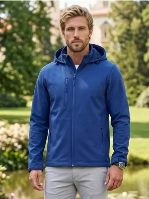 Muška softshell jakna ALTISPORT NoPrint NP/ALM845 KRALJEVSKO PLAVA