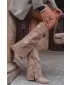 Ženske cipele na petu BOTO EVYRA 38561 KAKI