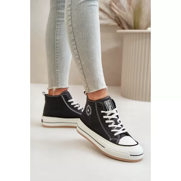  Ženske tenisice BIG STAR OO274062 BLACK Big Star Shoes 