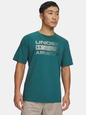 Muška majica kratkih rukava UNDER ARMOUR TEAM ISSUE WORDMARK SS 1329582-338 ZELENA