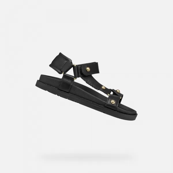  Sandale za djevojčice GEOX SANDAL FOAMMENTERA J65P0D000BCC9999 CRNA 