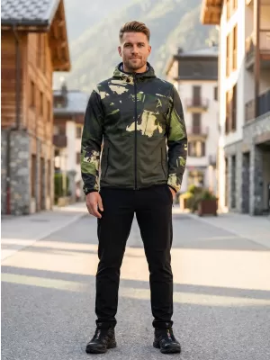 Muška vrhunska softshell jakna ALTISPORT VOJ/ALM125JACK01 MASKA/GRN