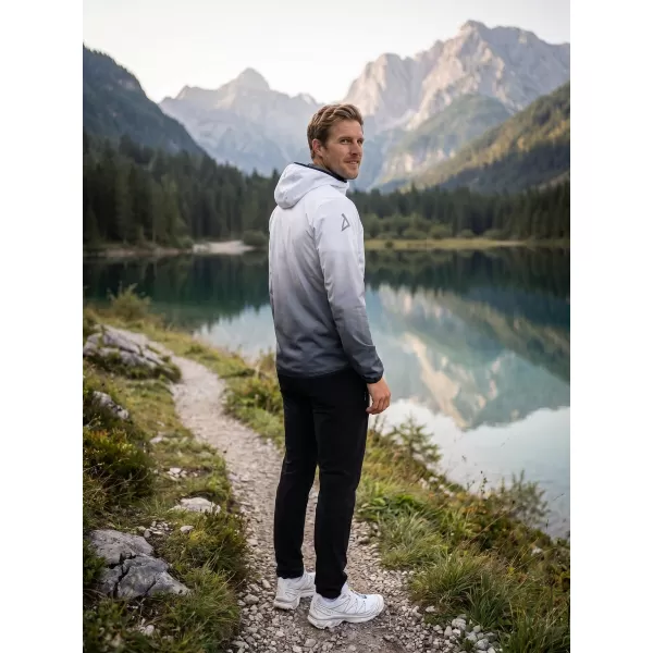  Muška vrhunska softshell jakna ALTISPORT VOJ/ALM126JACK01 CRNO-BIJELO 