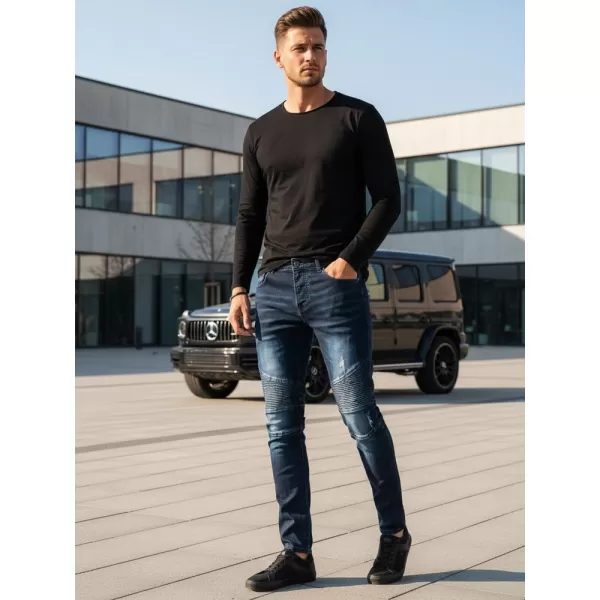  Muške hlače DSTREET UX3804 PLAVA 