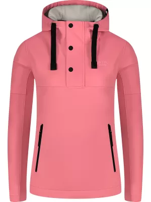 Ženska softshell jakna NORDBLANC SHOAL NBSSL8341 RUŽIČASTA