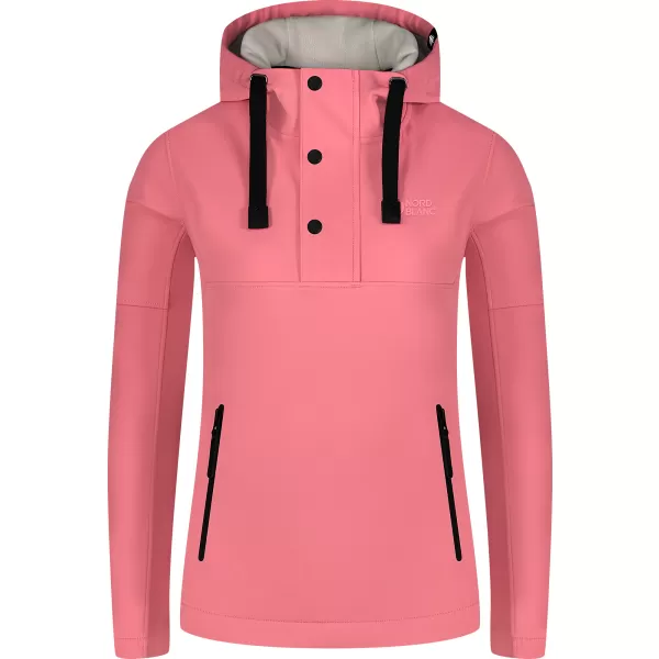  Ženska softshell jakna NORDBLANC SHOAL NBSSL8341 RUŽIČASTA 