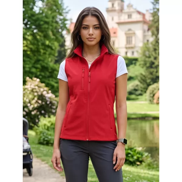  Ženski softshell prsluk ALTISPORT NoPrint NP/ALW965 CRVENA 