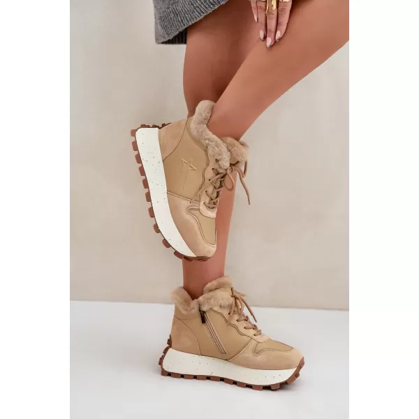  Ženske cipele BIG STAR OO274A330 BEŽ Big Star Shoes 