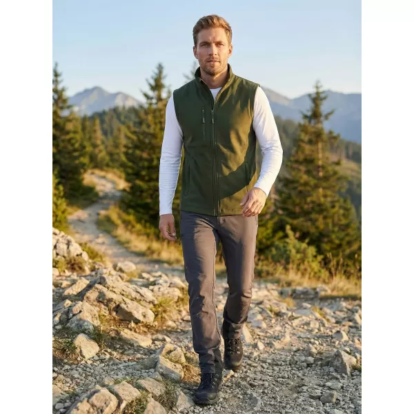 Muški softshell prsluk ALTISPORT NoPrint NP/ALM865 VOJNOG 