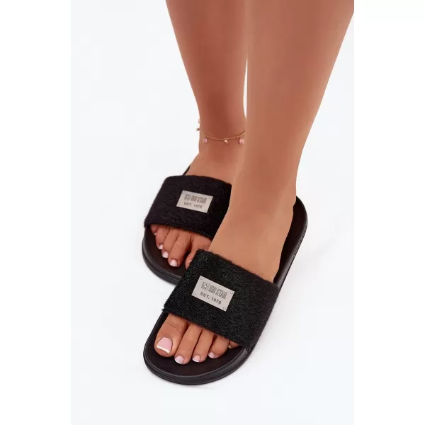  Ženske papuče BIG STAR SS274716 BLACK Big Star Shoes 