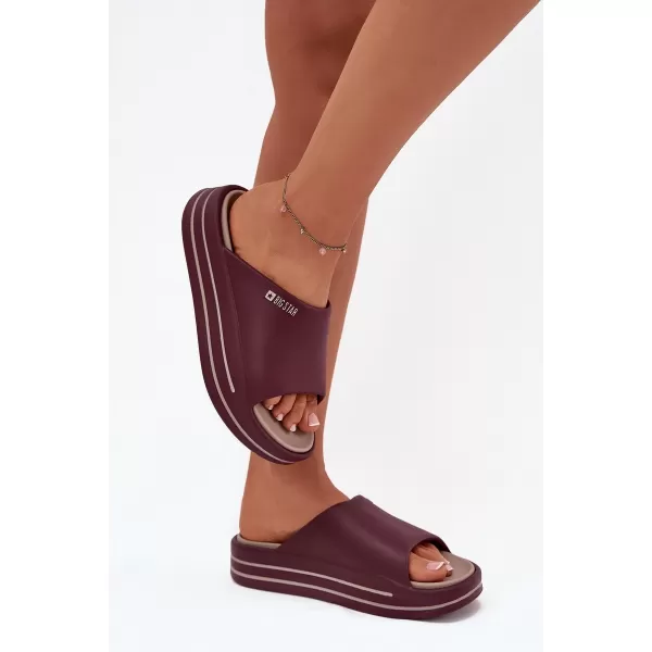  Ženske papuče BIG STAR SS274425 RED Big Star Shoes 