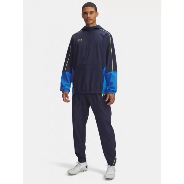  Muške sportske hlače UNDER ARMOUR M CHALLENGER WARM-UP PN 6004046-403 PLAVA 