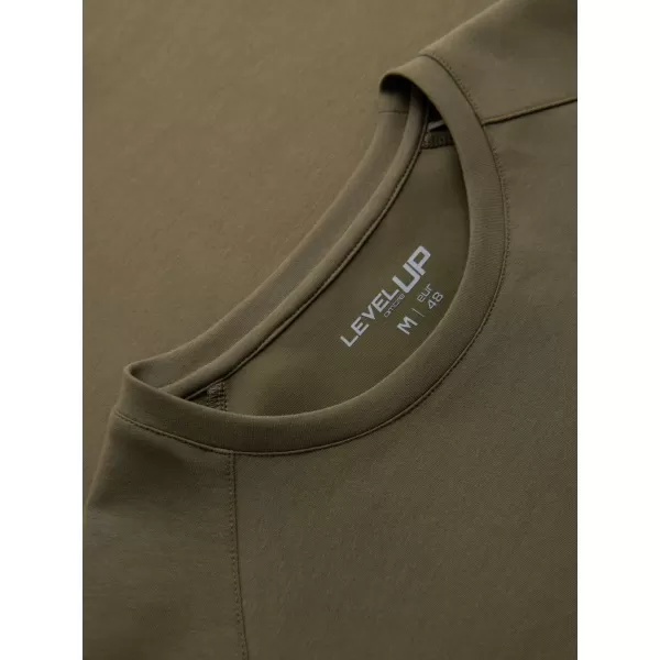  Muška majica kratkih rukava OMBRE OM-TSCT-0240 MASLINA 