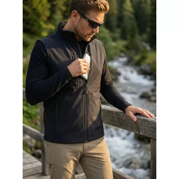  Muški softshell prsluk ALTISPORT NoPrint NP/ALM865 EBANOVINA SIVA 