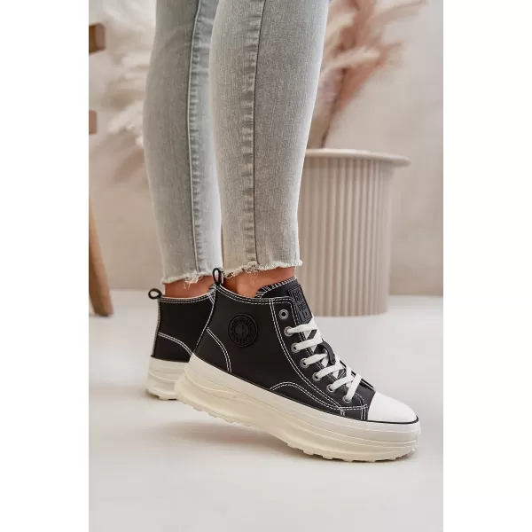  Ženske tenisice BIG STAR OO274068 BLACK Big Star Shoes 