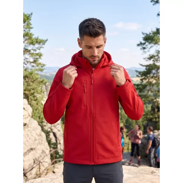  Muška softshell jakna ALTISPORT NoPrint NP/ALM845 CRVENA 