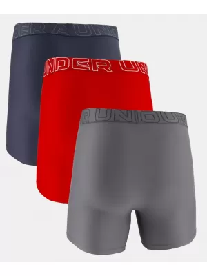 Muške kratke hlače UNDER ARMOUR PERFORMANCE TECH-SOLID 6IN-3PK 1383878-044 ČERNÁ PLAVA