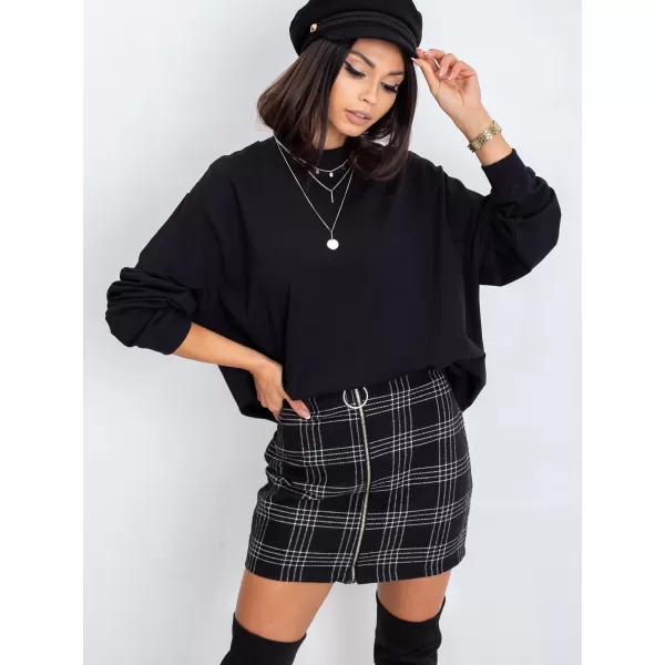  Ženski sweatshirt BASIC FEEL GOOD RV-BL-5185.82P NOIR 