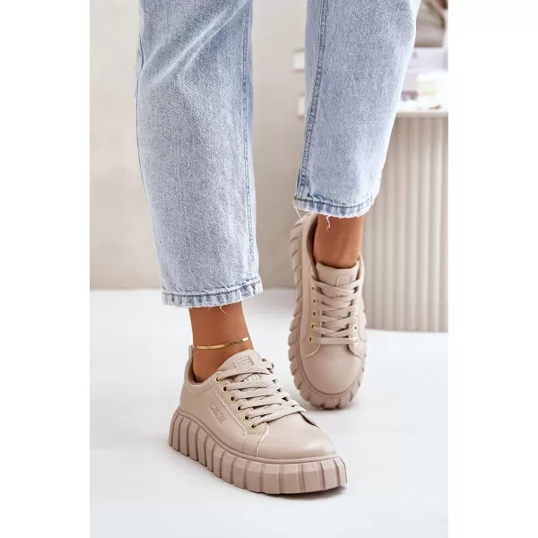  Ženske cipele BIG STAR MM274618 BEŽ Big Star Shoes 