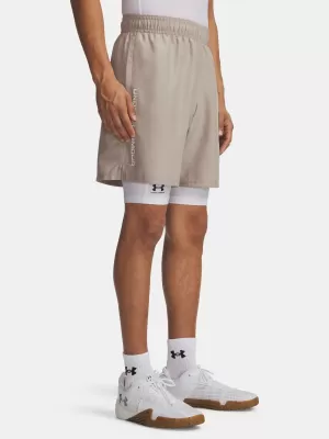 Muške kratke hlače UNDER ARMOUR UA TECH WOVEN WORDMARK SHORT 1383356-203 SMEĐA