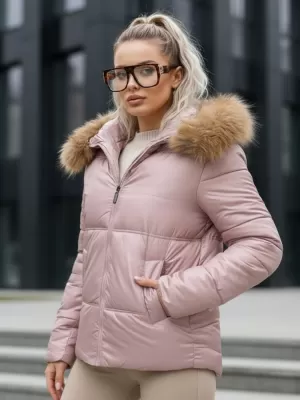 Ženska jakna DSTREET TY5526 RUŽIČASTA