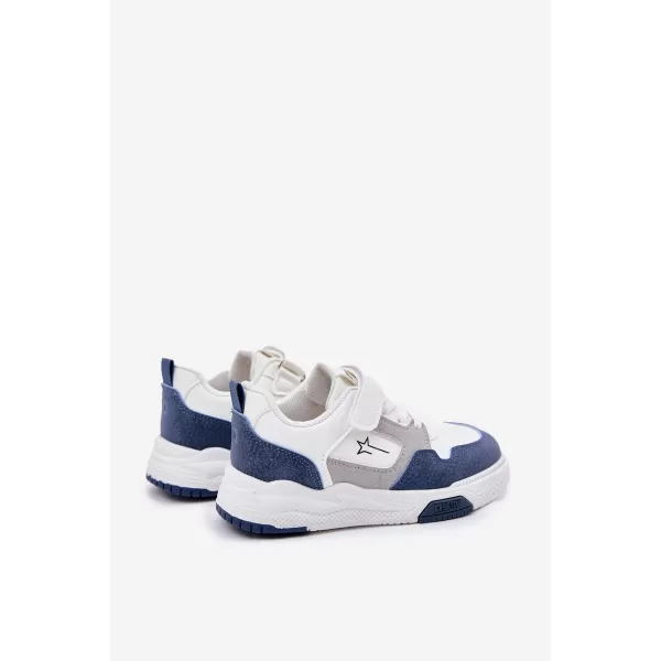  Dječje cipele BIG STAR RR374052 WHITE/BLUE Big Star Shoes 