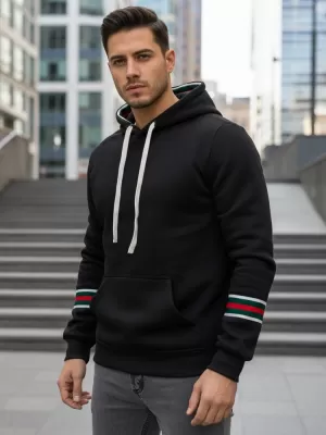 Muški sweatshirt DSTREET BX5940 CRNA