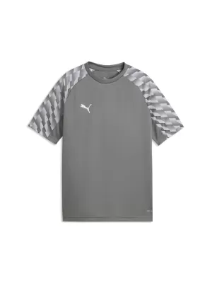 Dječja majica PUMA TEAMLIGA26 JERSEY JR 659723_13 FLAT MEDIUM GRAY/ RAVNA SREDNJE SIVA/PUMA BIJELA
