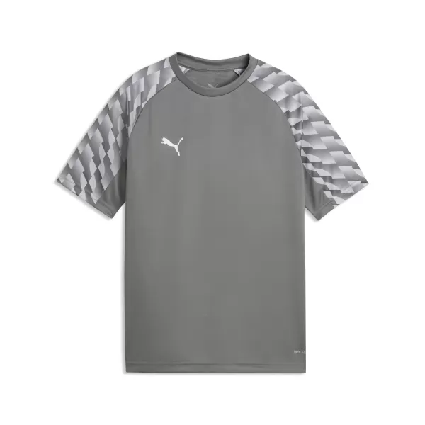  Dječja majica PUMA TEAMLIGA26 JERSEY JR 659723_13 FLAT MEDIUM GRAY/ RAVNA SREDNJE SIVA/PUMA BIJELA 
