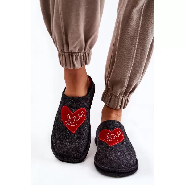  Ženske papuče BIG STAR KK276019 BLACK/RED Big Star Shoes 