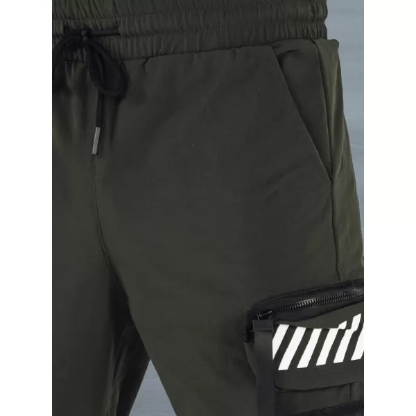  Muške hlače DSTREET UX4160 ZELENA 