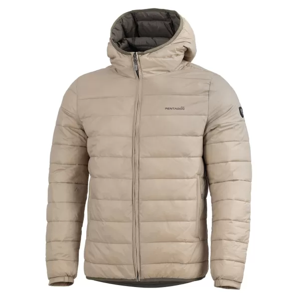  Kaput PENTAGON AURORA 2.0 PUFFER HOODED JACKET K08048-2.0 KAKI 