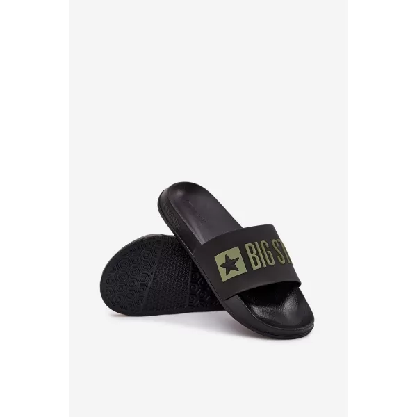  Muške papuče BIG STAR SS174359 BLACK Big Star Shoes 